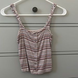 american eagle, cropped tank top